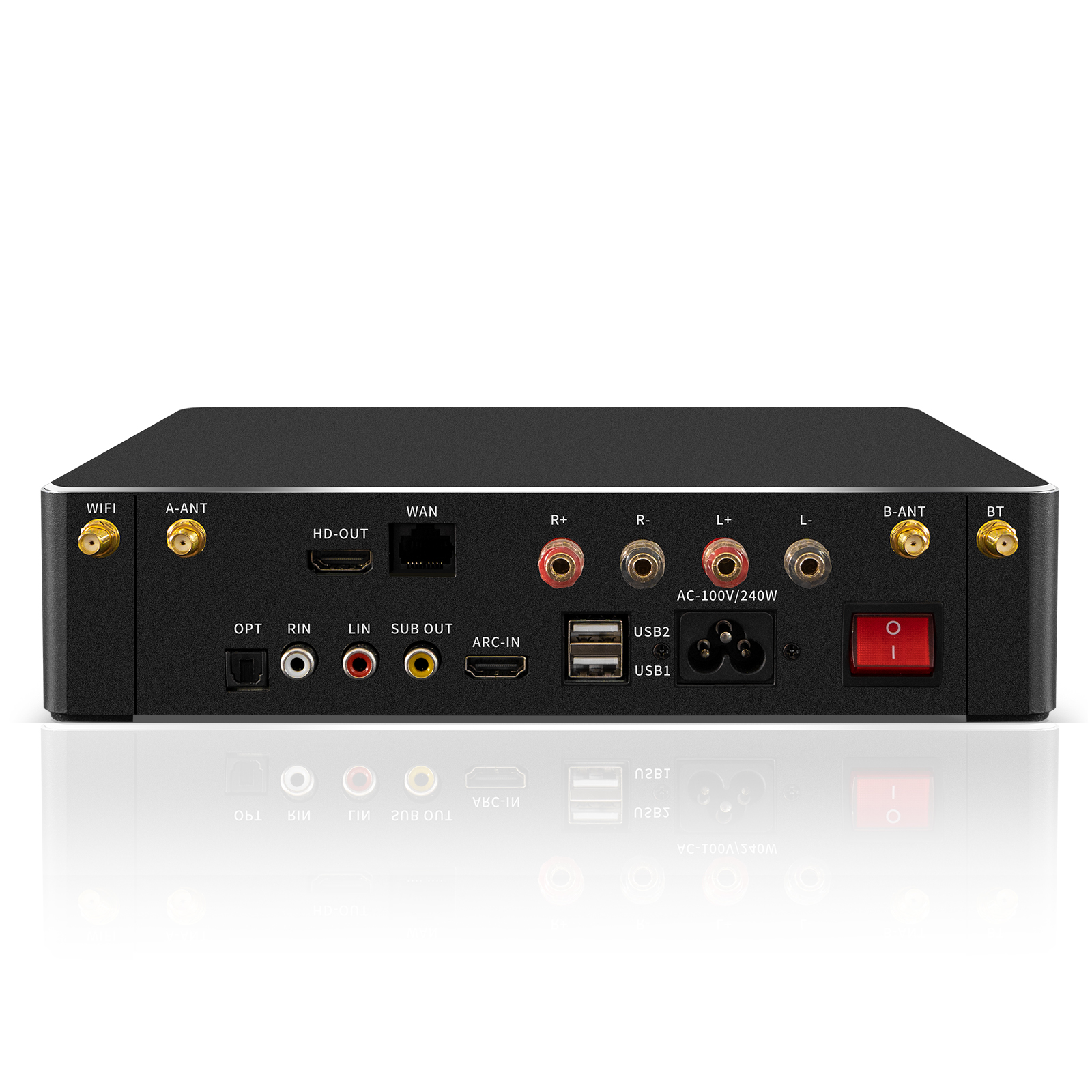 Reproductor de red KTV, conjunto de amplificador y micrófono